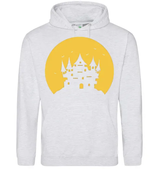 Жіноча толстовка (худі) Луна Сірий меланж фото