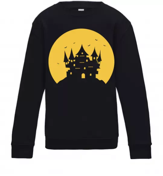 Дитячий світшот Луна Чорний фото