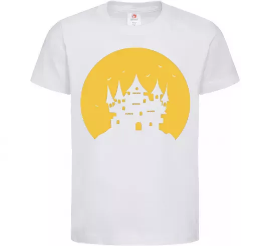 Детская футболка Луна Белый фото