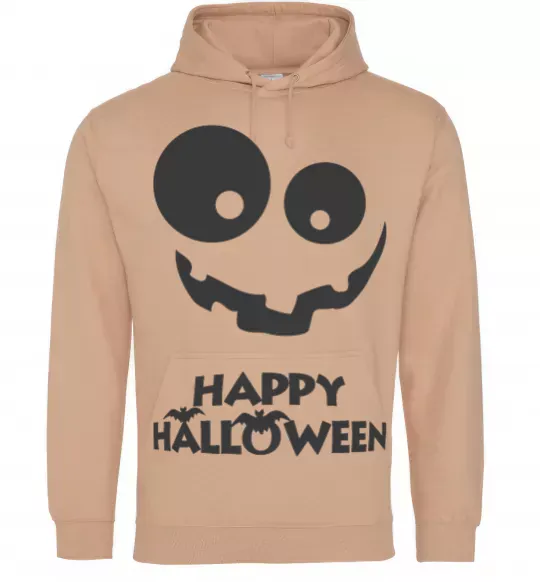 Жіноча толстовка (худі) happy halloween smile Пісочний фото