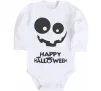 Детский боди happy halloween smile Белый Детский боди happy halloween smile Белый фото