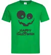Мужская футболка happy halloween smile Зеленый Мужская футболка happy halloween smile Зеленый фото