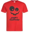 Мужская футболка happy halloween smile Красный Мужская футболка happy halloween smile Красный фото