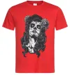 Чоловіча футболка Santa Muerte Червоний фото