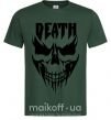 Мужская футболка DEATH SKULL Темно-зеленый фото