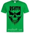Мужская футболка DEATH SKULL Зеленый фото