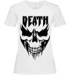 Жіноча футболка DEATH SKULL Білий Жіноча футболка DEATH SKULL Білий фото