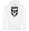 Жіноча толстовка (худі) DEATH SKULL Білий фото