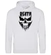 Жіноча толстовка (худі) DEATH SKULL Сірий меланж фото