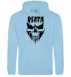 Жіноча толстовка (худі) DEATH SKULL Блакитний Жіноча толстовка (худі) DEATH SKULL Блакитний фото