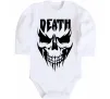 Детский боди DEATH SKULL Белый фото