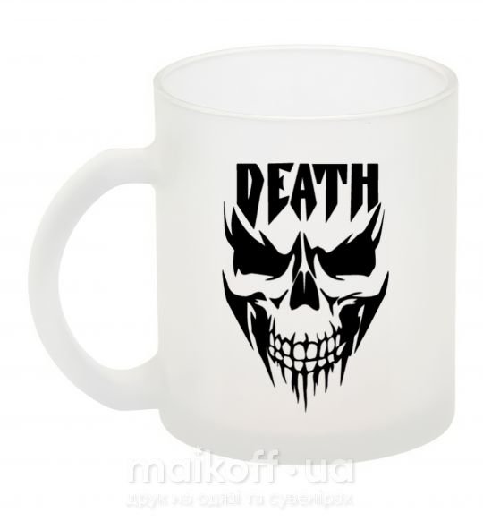 Чашка стеклянная DEATH SKULL Фроузен фото