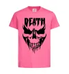 Детская футболка DEATH SKULL Ярко-розовый фото