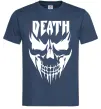 Чоловіча футболка DEATH SKULL Темно-синій фото