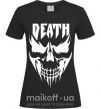 Жіноча футболка DEATH SKULL Чорний фото