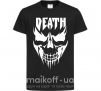 Детская футболка DEATH SKULL Черный фото