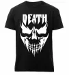 Мужская премиум футболка DEATH SKULL Черный фото