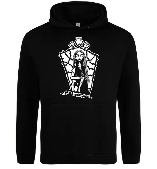 Женская толстовка (худи) Sally Черный фото