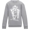 Детский Свитшот Sally Серый меланж фото
