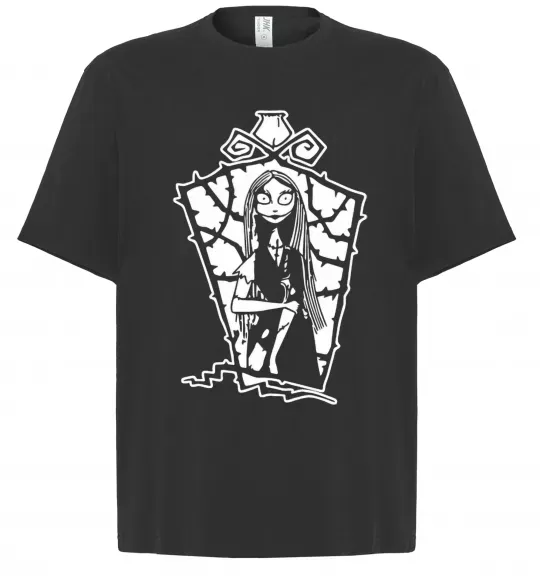 Футболка Оверсайз Sally Чорний фото