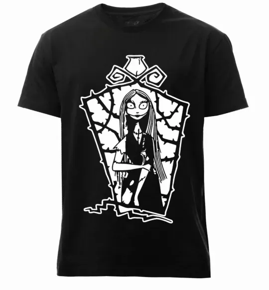 Мужская премиум футболка Sally Черный фото