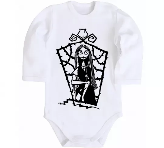 Дитячий бодік Sally Білий фото