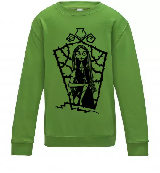 Детский Свитшот Sally Лаймовый фото