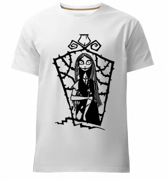 Мужская премиум футболка Sally Белый фото