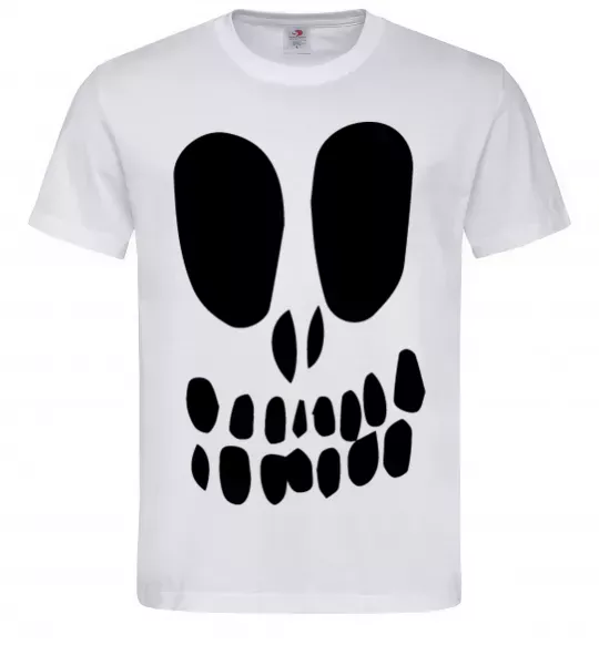 Чоловіча футболка horrible face Білий фото