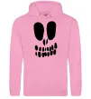 Жіноча толстовка (худі) horrible face Рожевий фото