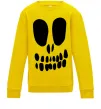 Детский Свитшот horrible face Солнечно желтый Детский Свитшот horrible face Солнечно желтый фото