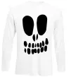 Лонгслив horrible face Белый фото