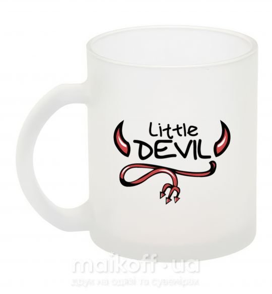 Чашка скляна Little Devil original Фроузен фото
