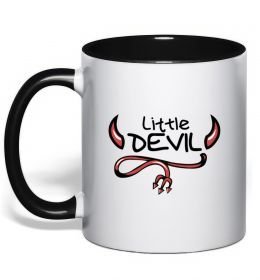 Чашка з кольоровою ручкою Little Devil original Чашка з кольоровою ручкою Little Devil original