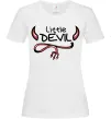 Жіноча футболка Little Devil original Білий Жіноча футболка Little Devil original Білий фото