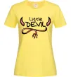 Жіноча футболка Little Devil original Лимонний Жіноча футболка Little Devil original Лимонний фото