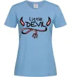 Жіноча футболка Little Devil original Блакитний Жіноча футболка Little Devil original Блакитний фото