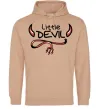 Мужская толстовка (худи) Little Devil original Песочный Мужская толстовка (худи) Little Devil original Песочный фото