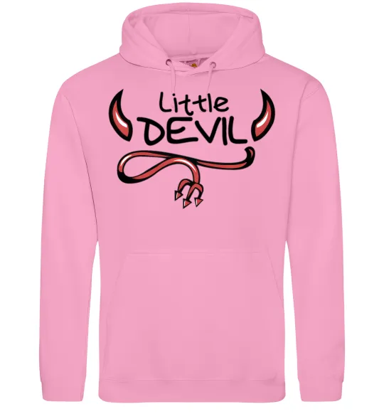 Женская толстовка (худи) Little Devil original Розовый фото