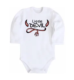 Детский боди Little Devil original Белый фото