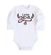 Дитячий бодік Little Devil original Білий фото