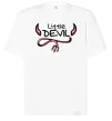 Футболка Оверсайз Little Devil original Білий фото