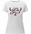 Женская премиум футболка Little Devil original Белый фото