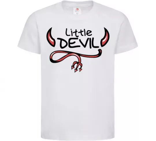 Детская футболка Little Devil original Белый фото