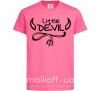 Детская футболка Little Devil original Ярко-розовый фото