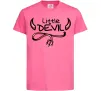 Детская футболка Little Devil original Ярко-розовый фото