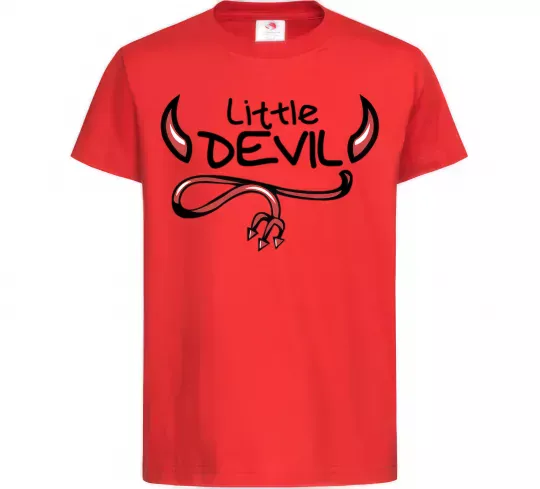 Детская футболка Little Devil original Красный фото