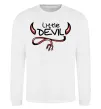 Свитшот Little Devil original Белый фото