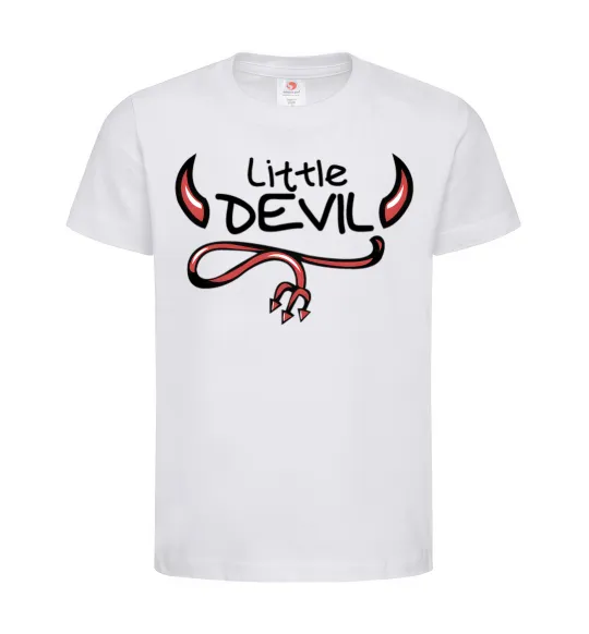 Детская футболка Little Devil original Белый фото
