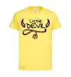 Детская футболка Little Devil original Лимонный фото